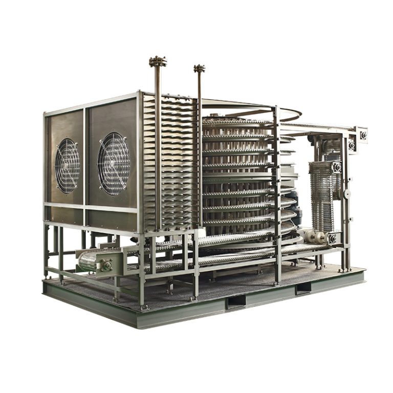Spiral quick freezing device1