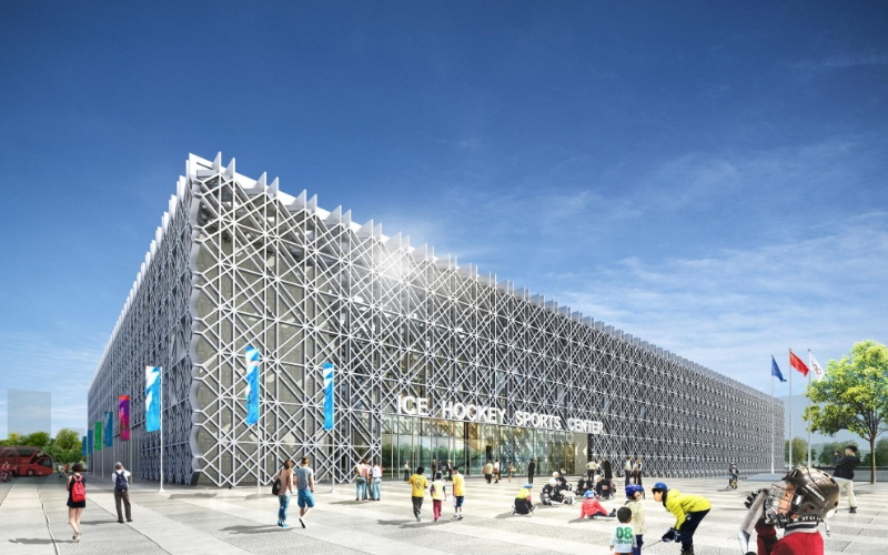 Wukesong Sports Center - Ice Surface and Heat Pump Project_2