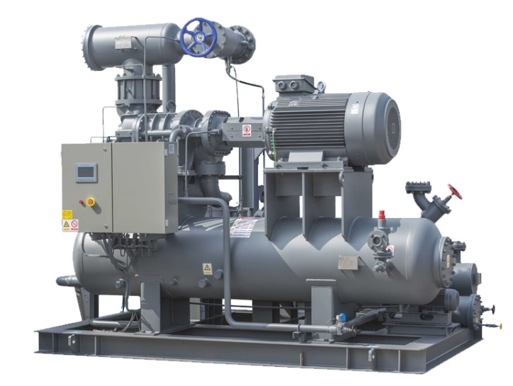 Open-type Skid-Mounted Separate Two-Stage Screw Compressor Units