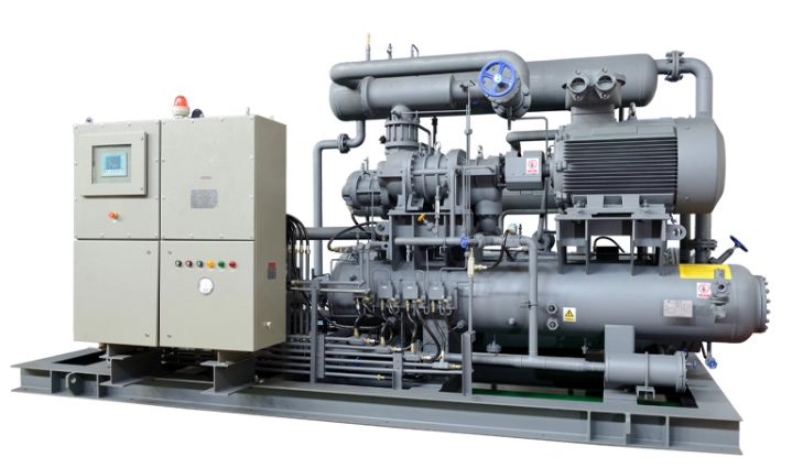 Siphon-Type Low-Temperature Brine Chiller