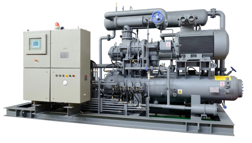 Siphon-Type Low-Temperature Brine Chiller