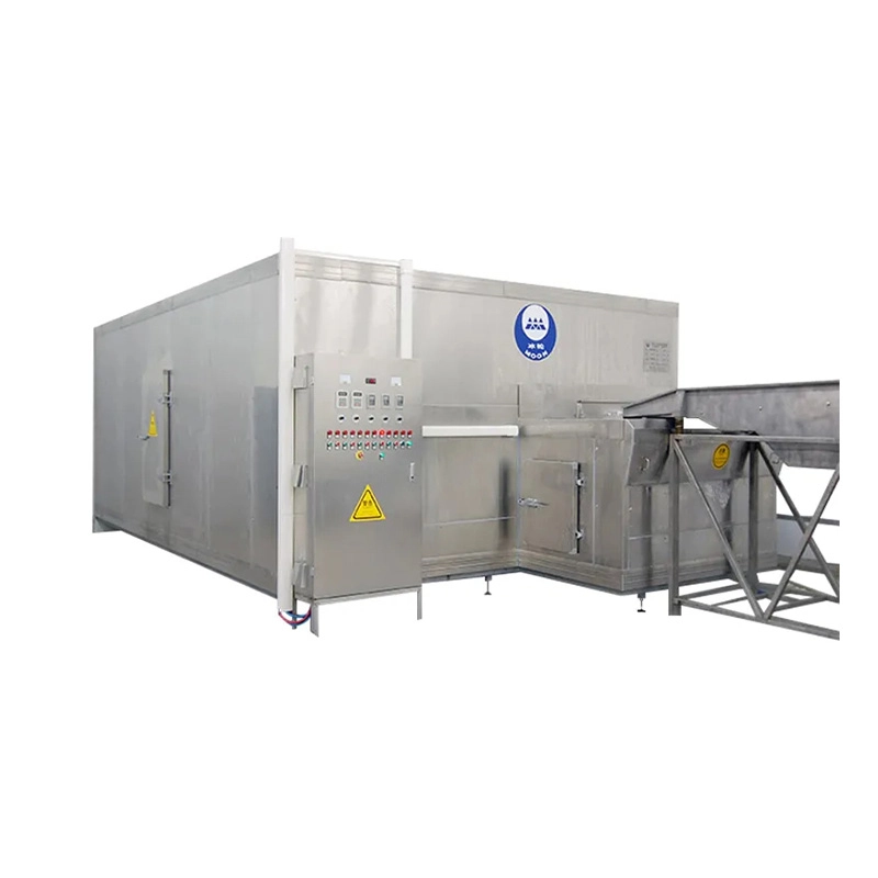 Fluidized quick freezers