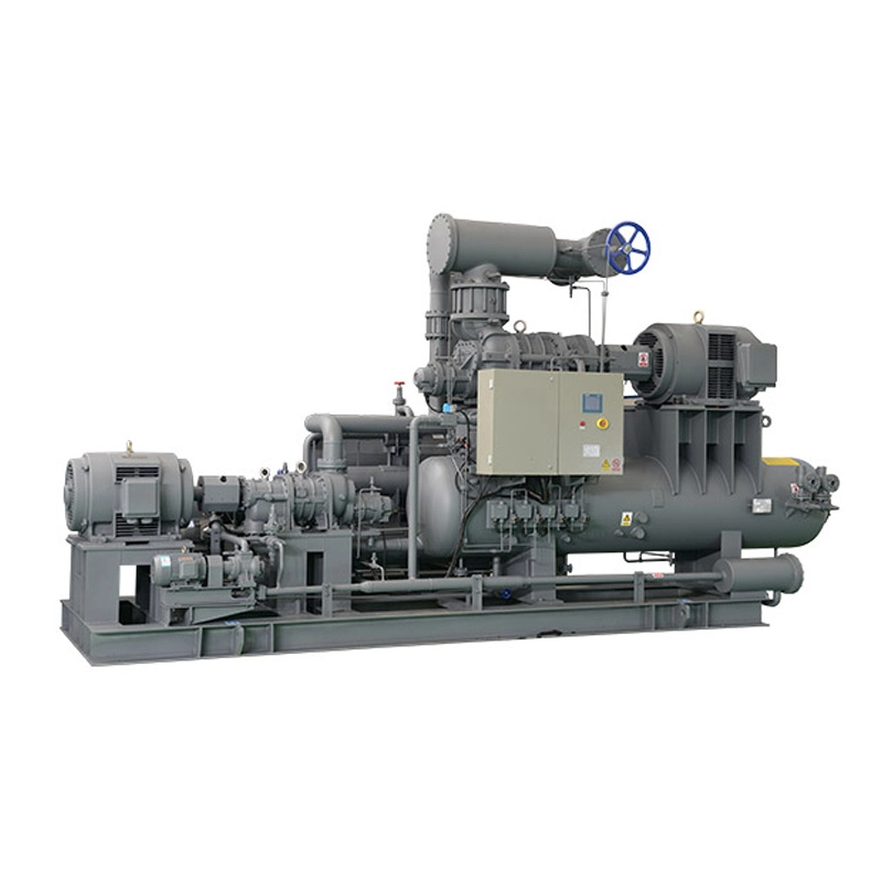 Skid-Mounted Separate Two-Stage Screw Compressor Unit