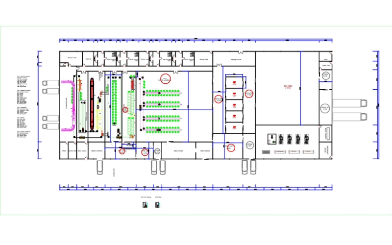 How Should Poultry Processing Plants Integrate Red Water Chilling, Cold Storage, and Quick Freezing